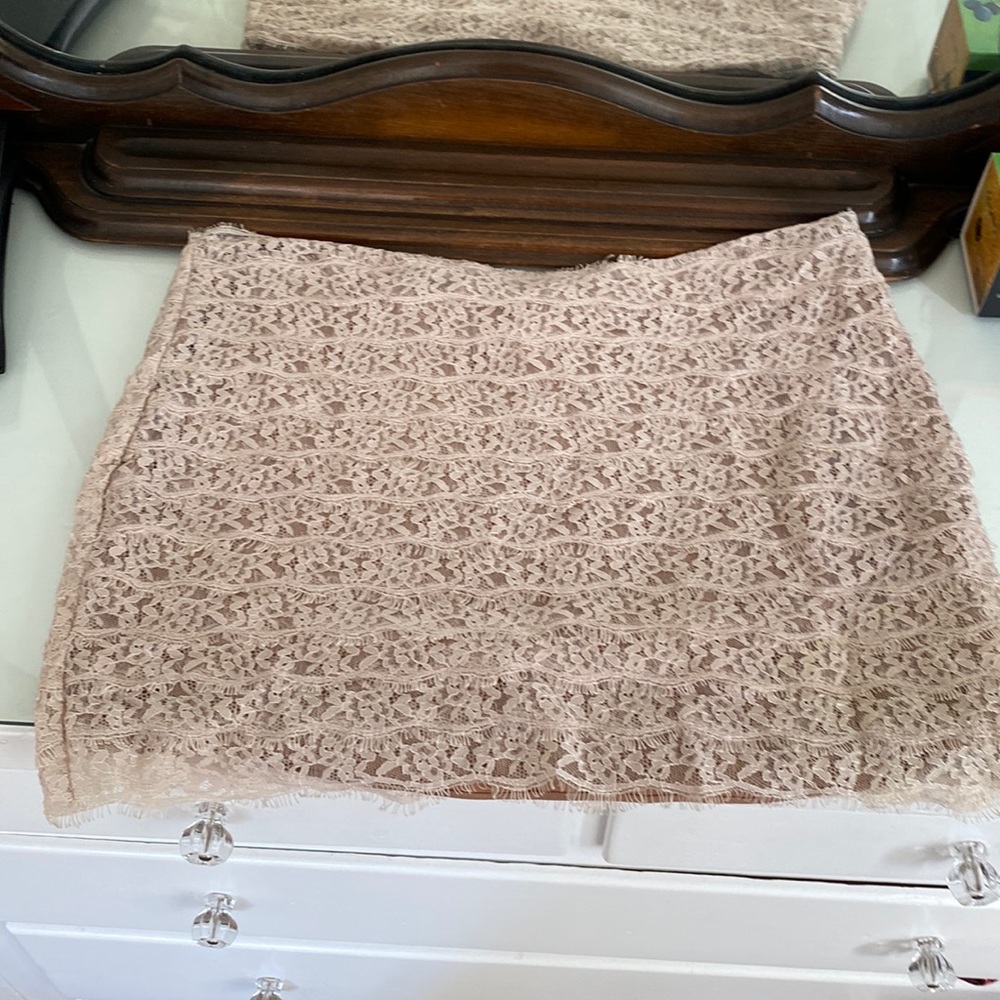 Haute Hippie mini skirt